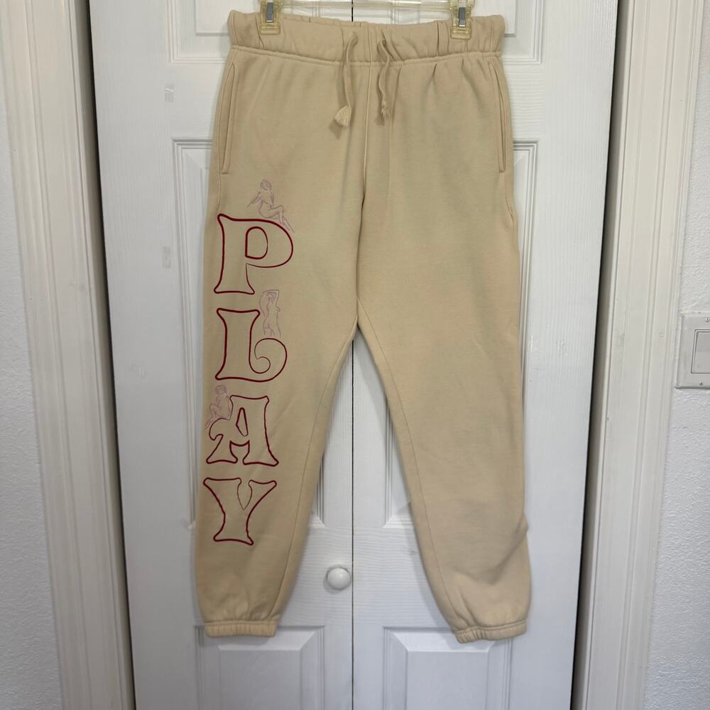 Playboy x Pacsun Drawstring Fleece Mens Sweatpants S